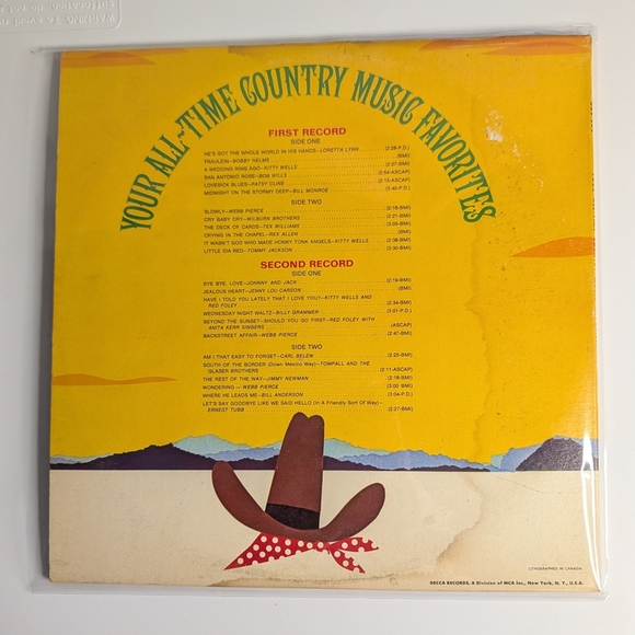 Vintage Country and Gospel Vinyl Records- Readers Digest Boxed Set + 3 LP - Picture 5 of 10